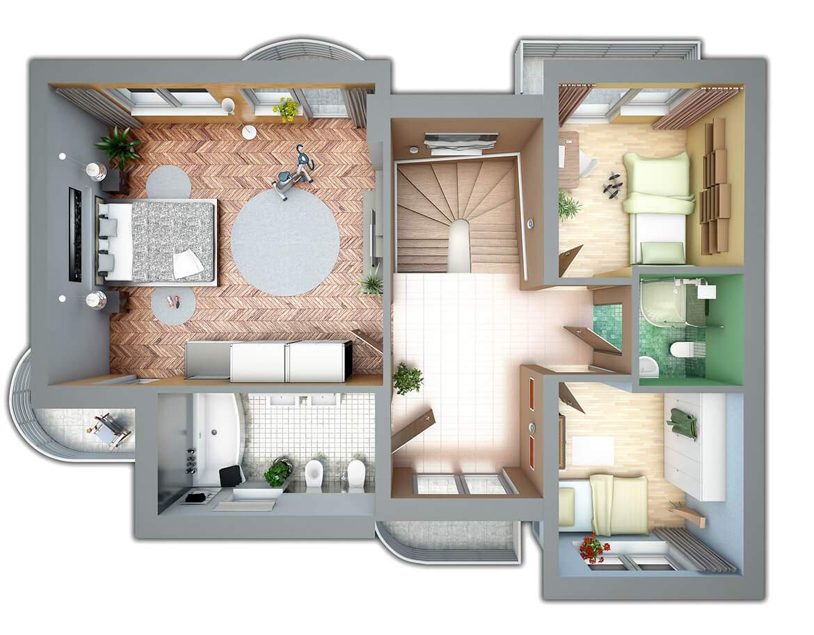 Typ domu: Segment A, Piętro